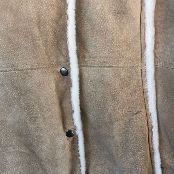 WILSON’S Leather Maxima Suede Sherpa Jacket - Picture 3 of 9